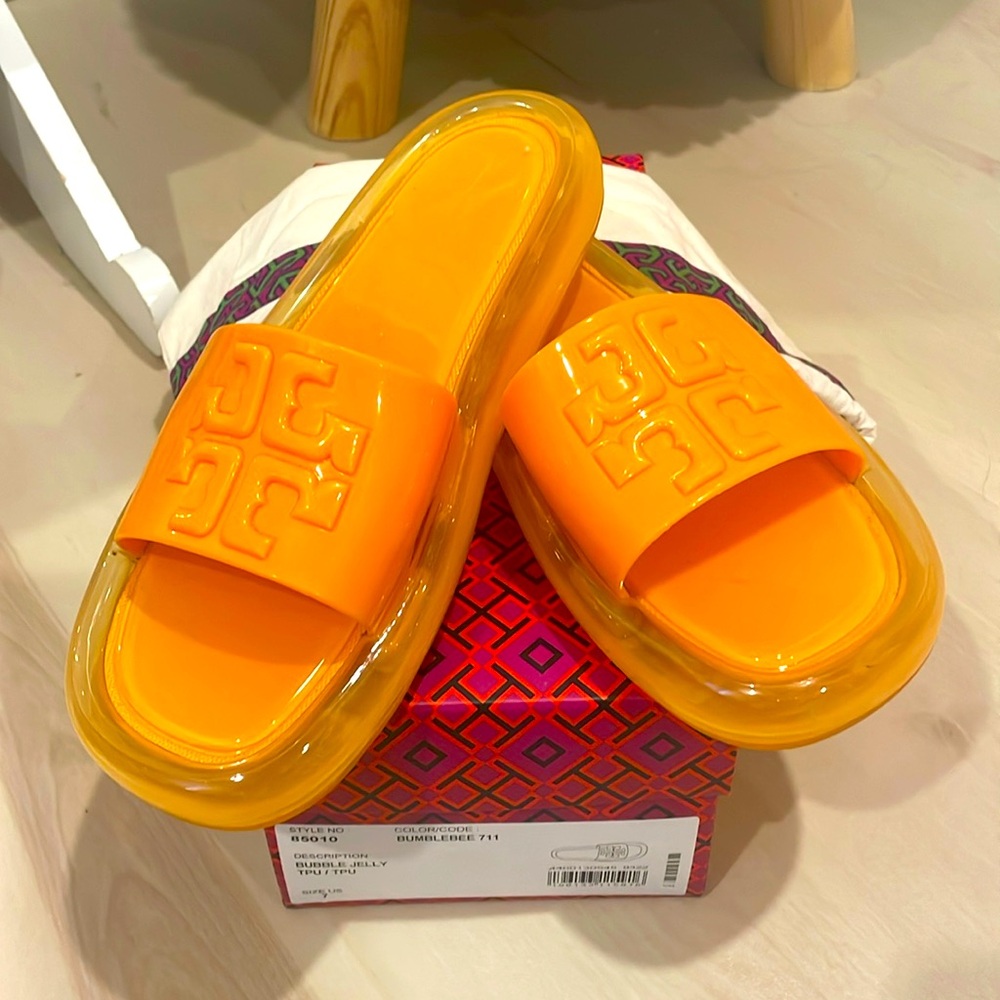 Tory Burch Jelly bubble shoes